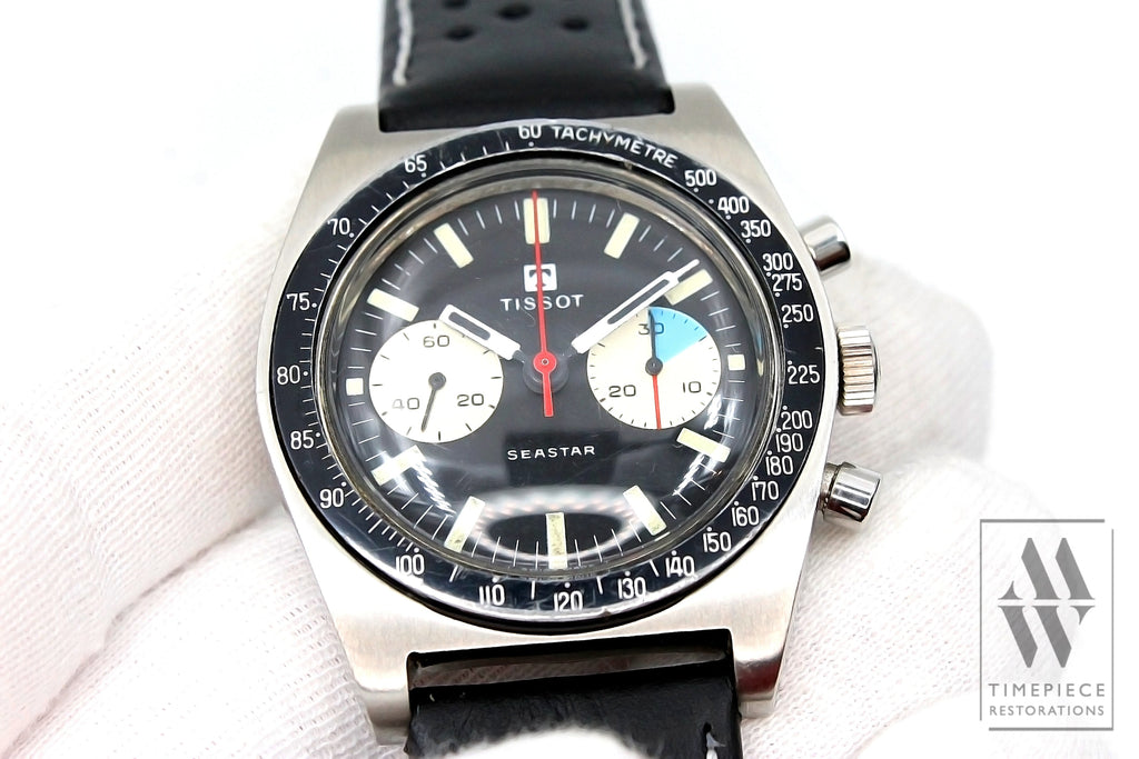 Tissot Pr516 Chronograph Vintage Wristwatch - Cal. 871 With Full Stainless Steel Case
